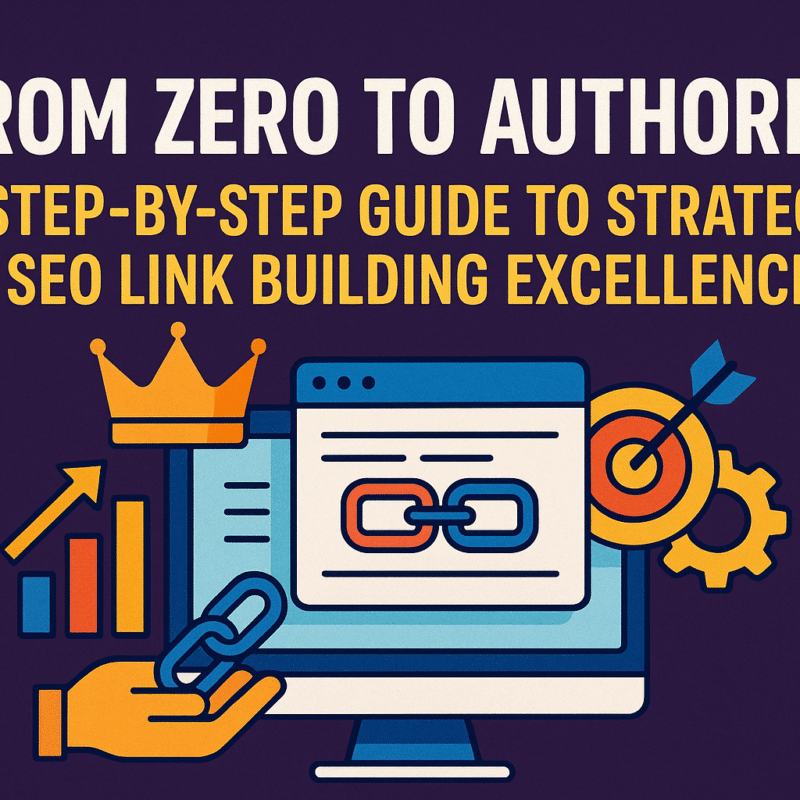 From Zero to Authority: A Step-by-Step Guide to Strategic SEO Link Building Excellence